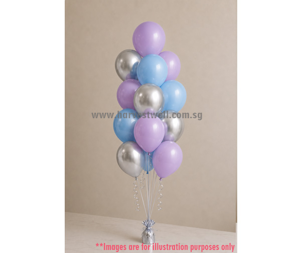 Helium Latex Balloon Column Singapore